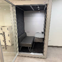 SnapCab Focus Sound Proof Office Phone Booth image 0